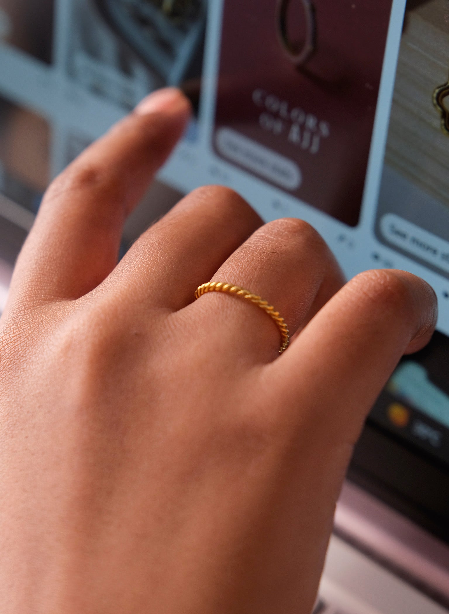 Rope Ring-Rings-Anushka Jain Jewellery
