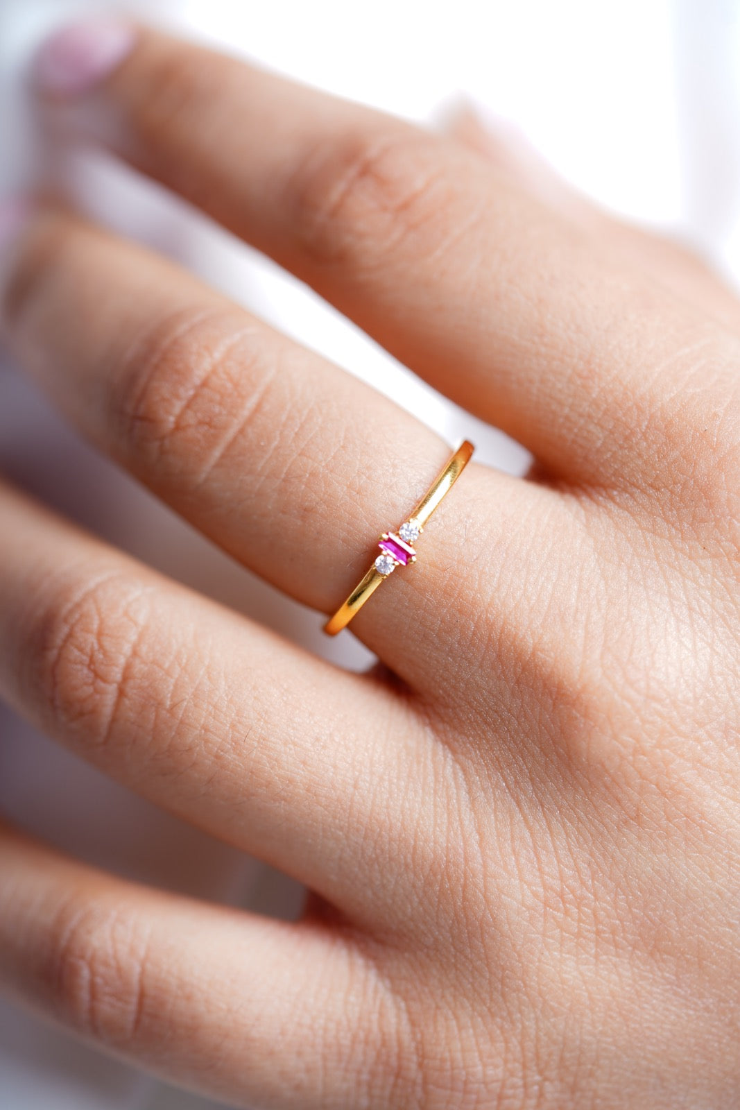 Rose Cascade Ring-Rings-Anushka Jain Jewellery