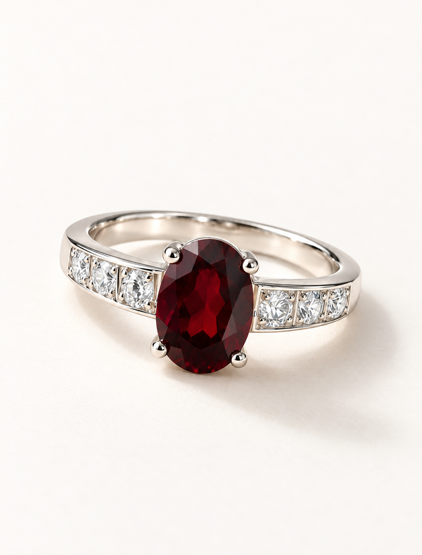 Royal Ember Garnet Ring