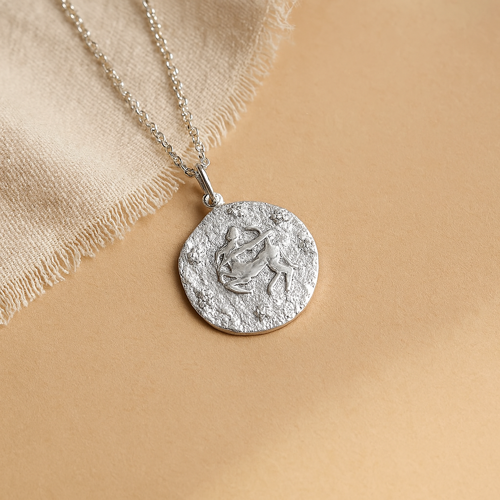 Sagittarius Zodiac Necklace-Necklaces-Silver-Anushka Jain Jewellery
