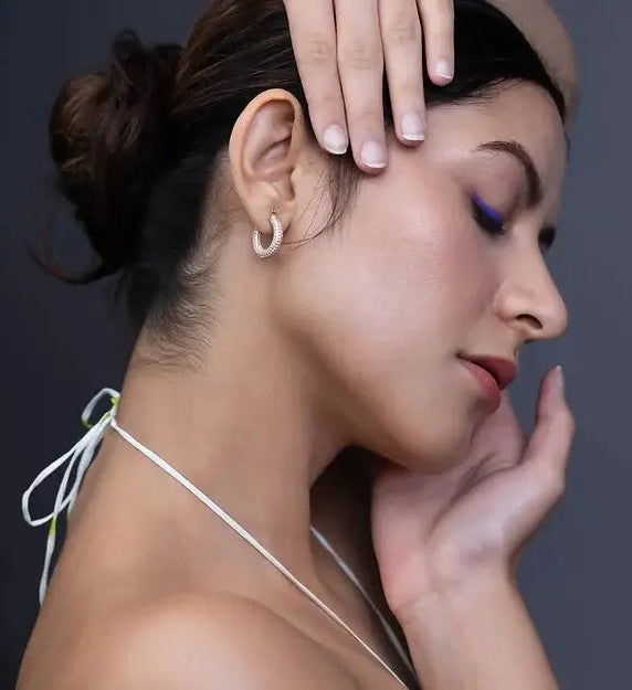 Sakshi's "Basic Gal Hoops"-Hoops-Anushka Jain Jewellery