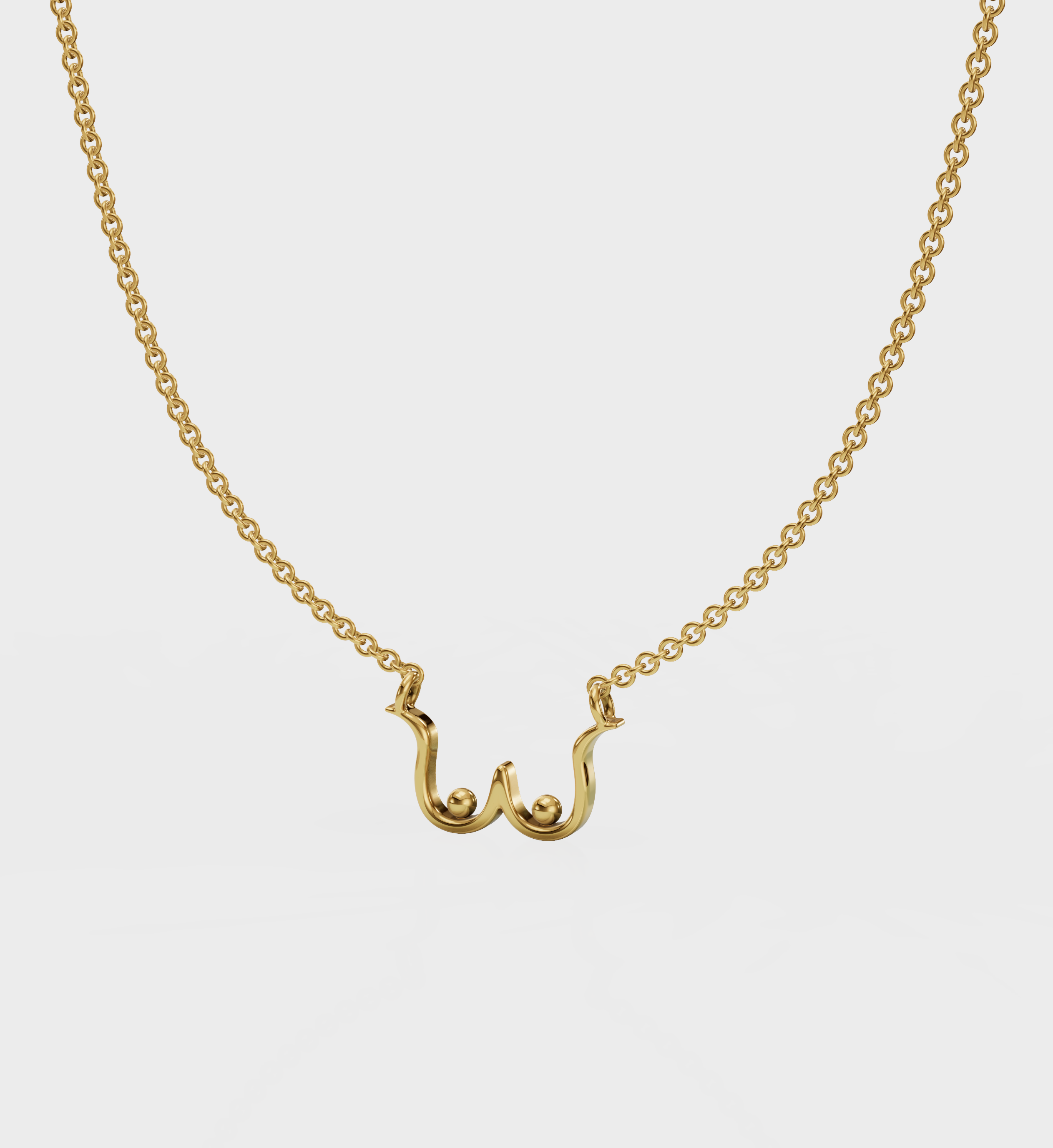 Sakshi's " B**b J*b Necklace"-Necklaces-Anushka Jain Jewellery