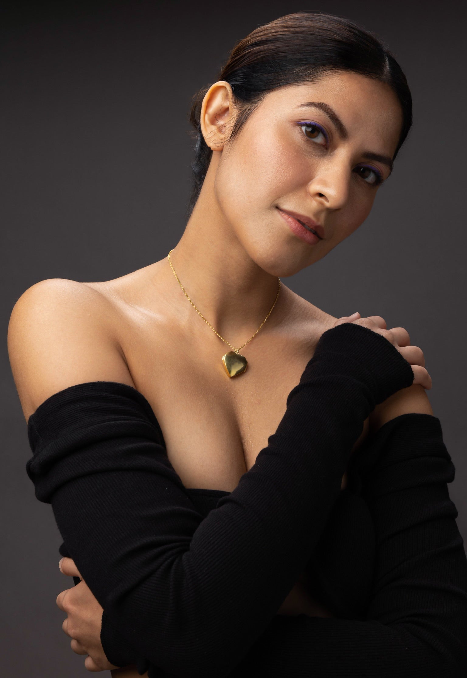 Sakshi's "Heart Out Locket"-Lockets-Anushka Jain Jewellery