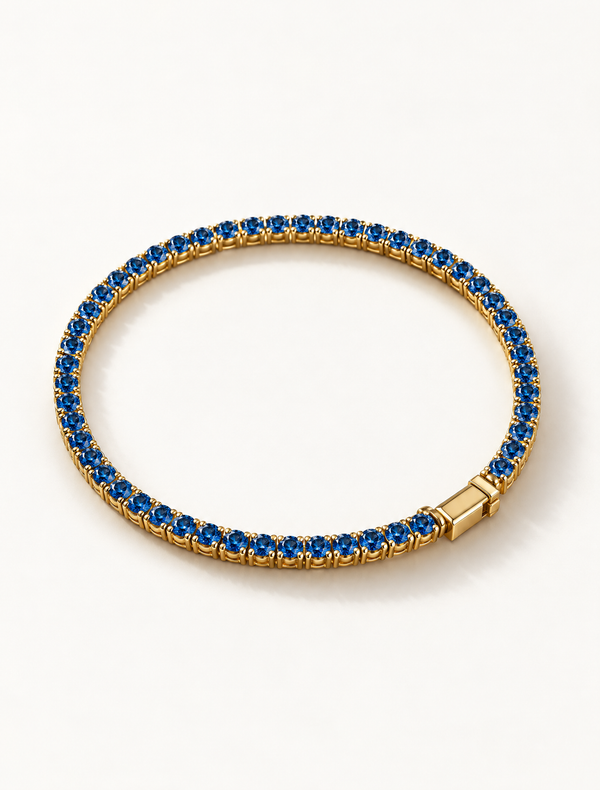 Sapphire Tennis Bracelet