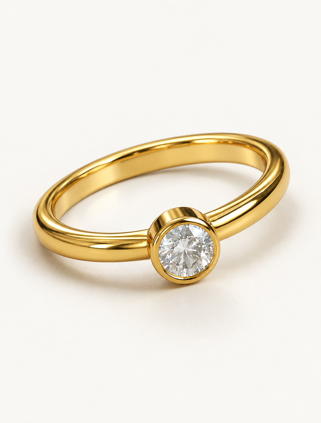 Single Diamond Ring