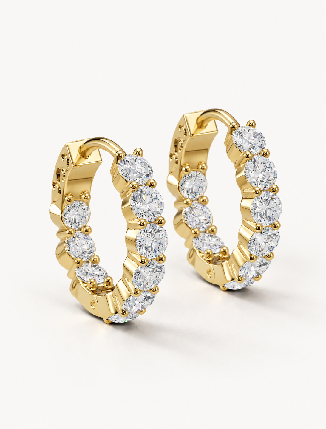 Small Round Hoop Earring