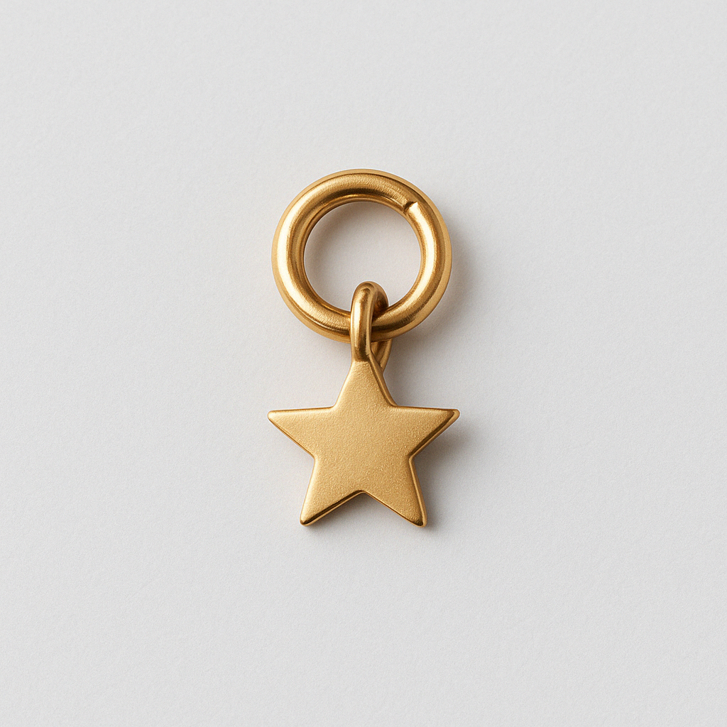 Small Star Charm-Charms-Anushka Jain Jewellery