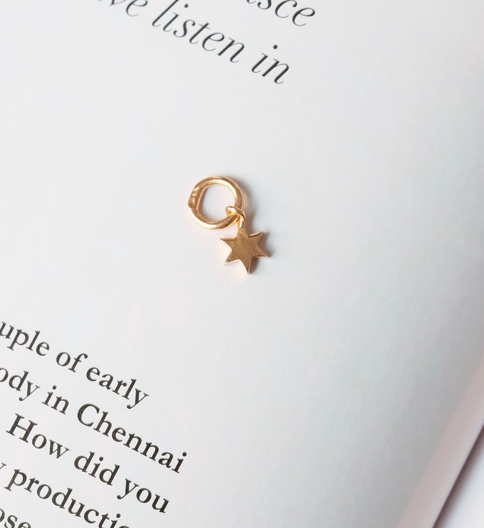 Small Star Charm-Charms-Anushka Jain Jewellery