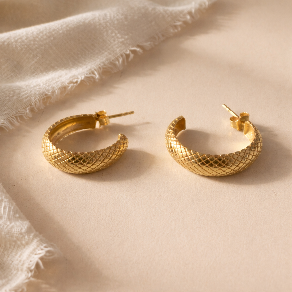 Snaked Hoops-Anushka Jain Jewellery