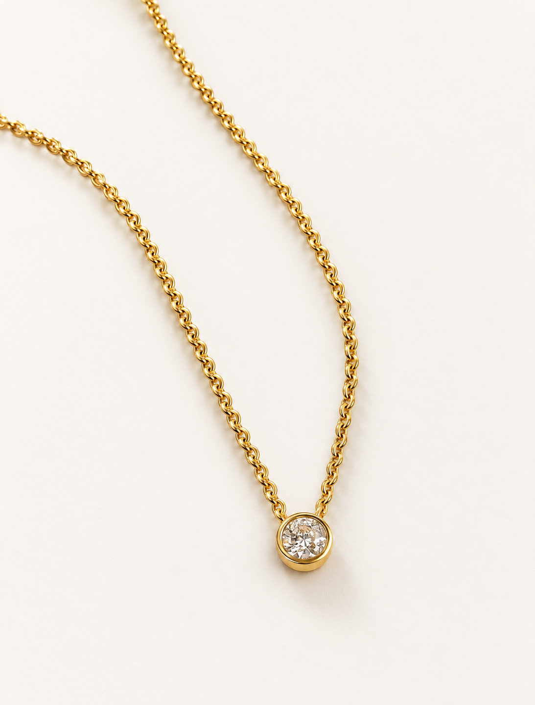 Solo Diamond Necklace
