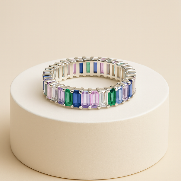 Spectrum Eternity Ring-Rings-Anushka Jain Jewellery