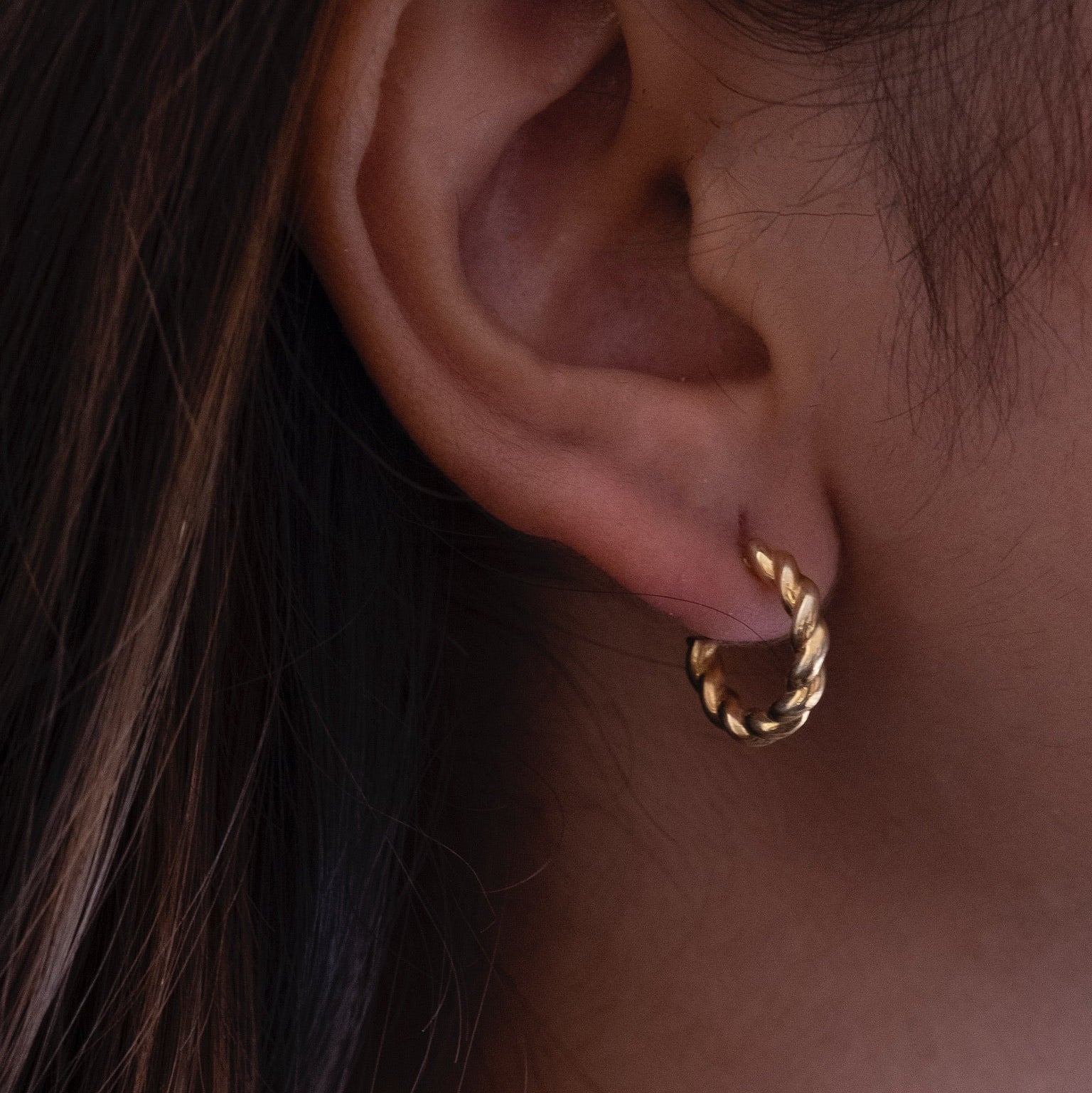 Spiral Hoops-Hoops-Anushka Jain Jewellery