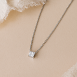 Square Diamond Necklace