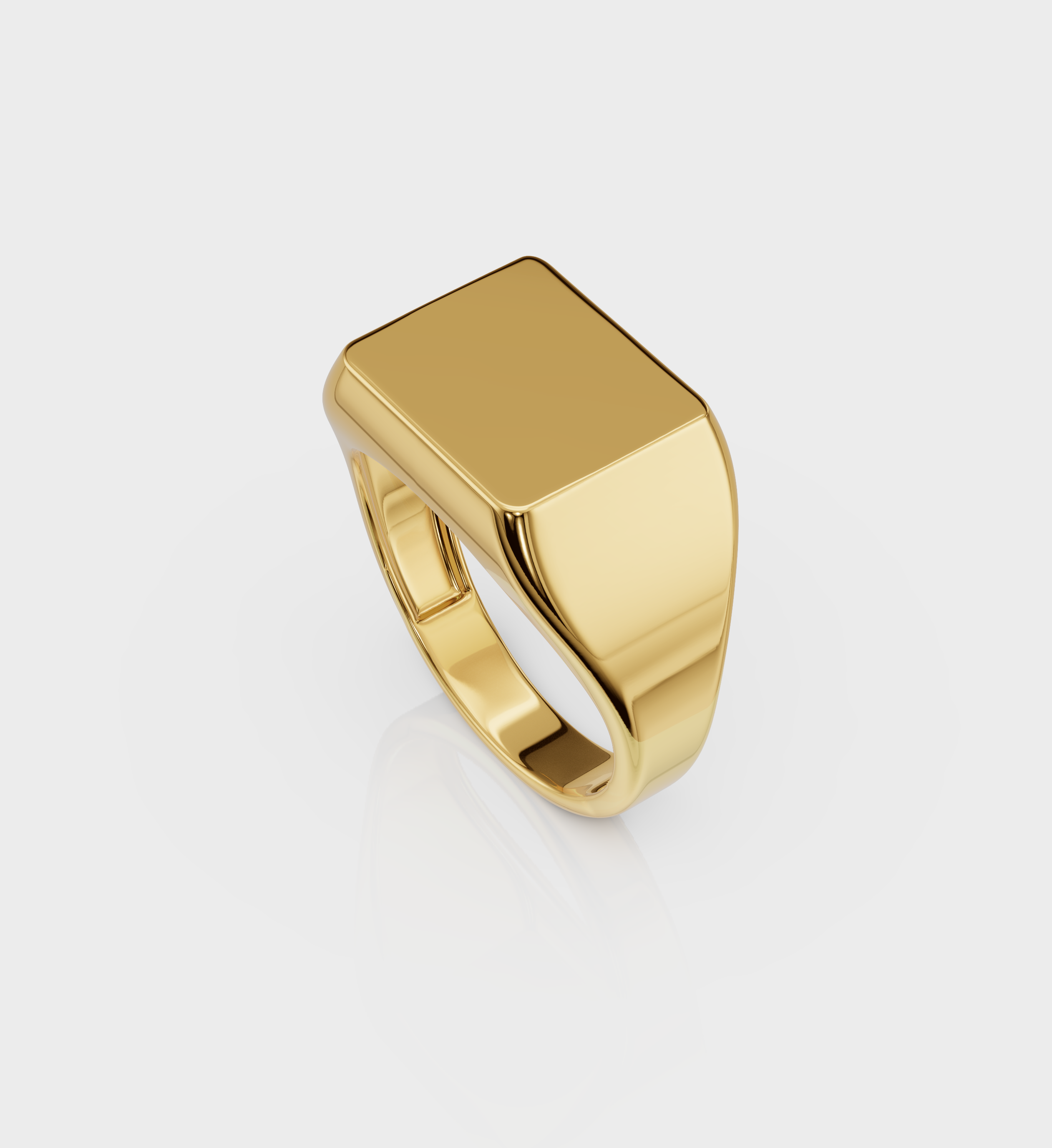 Square Signet Ring-Rings-Anushka Jain Jewellery