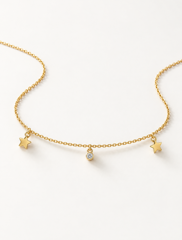 Star Drop Anklet
