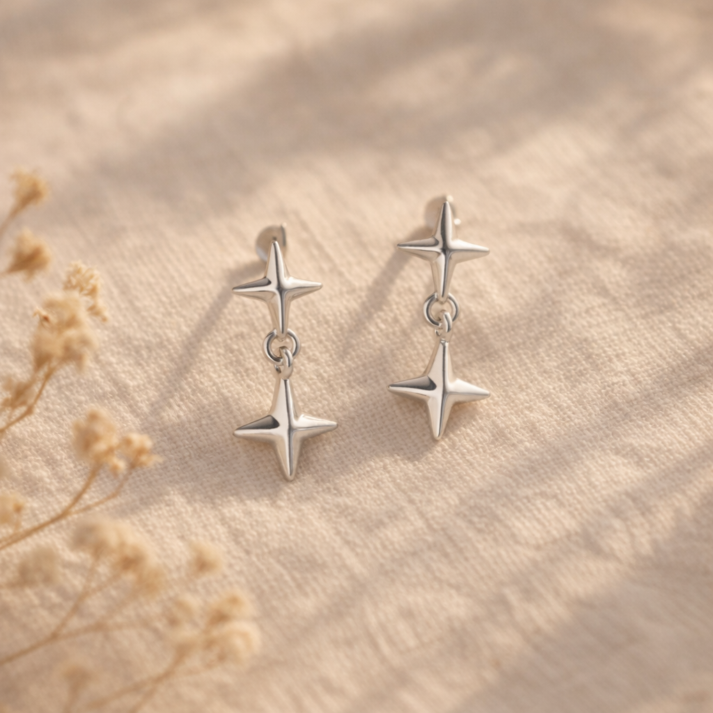Star Drop Stud-Anushka Jain Jewellery
