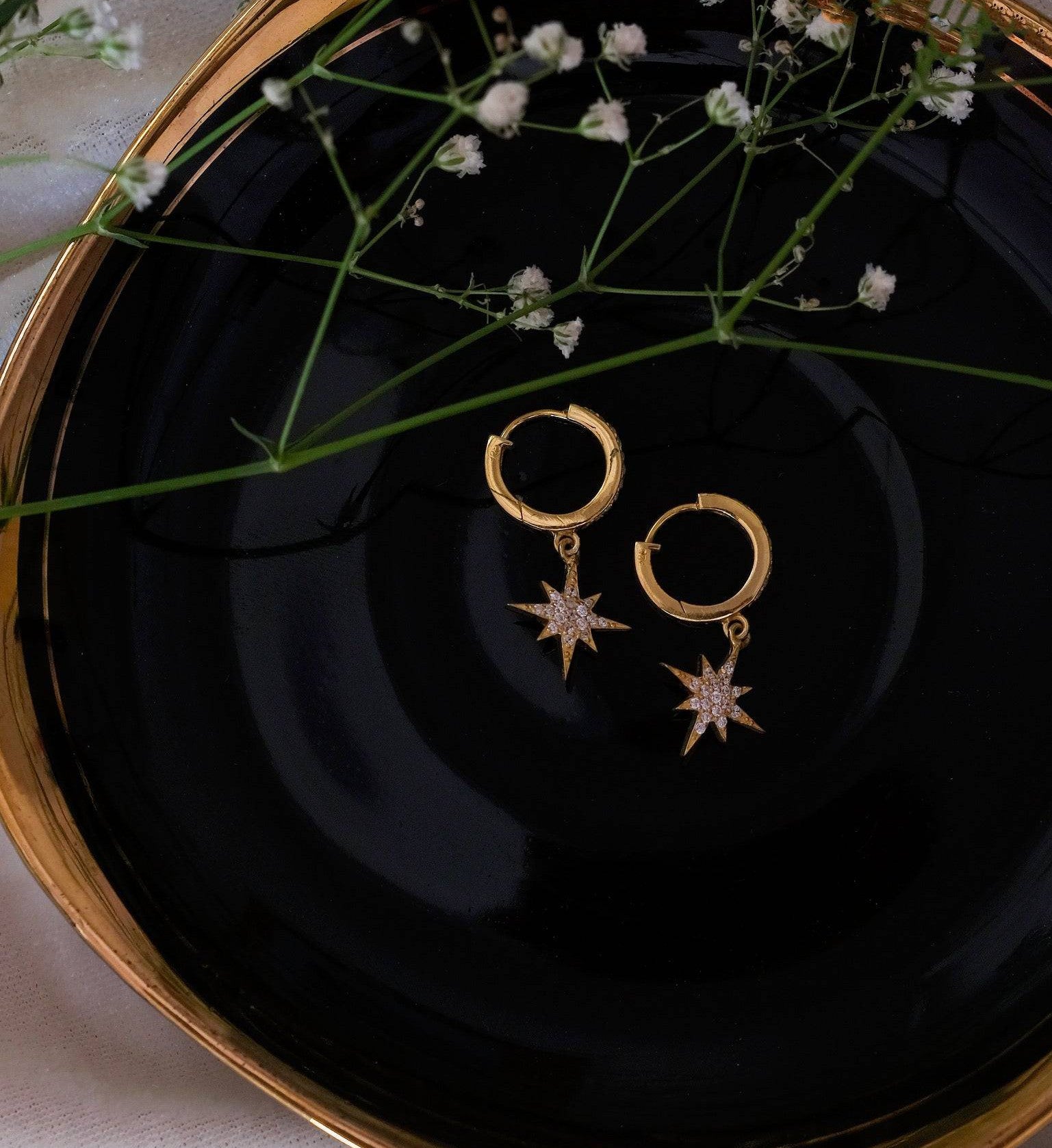 Starburst Huggies-Huggie-Anushka Jain Jewellery