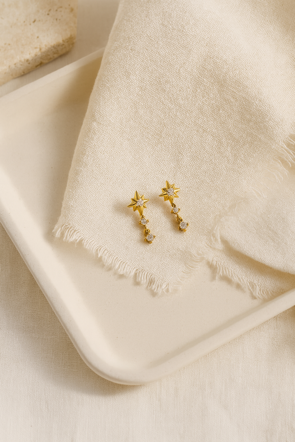 Sun Drop Diamond Stud-Anushka Jain Jewellery