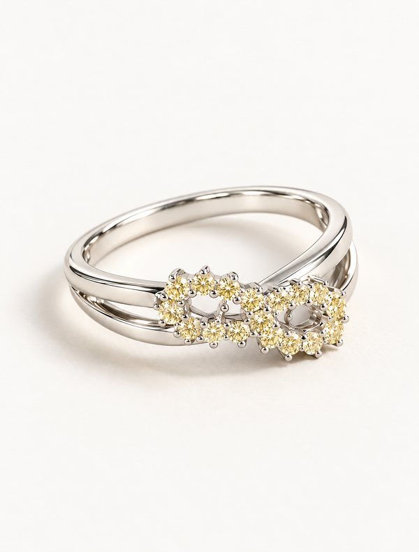 Sunlit Bloom Ring
