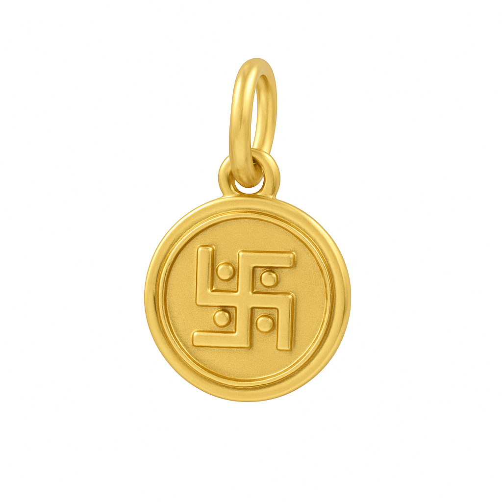 Swastik Good Luck Charm-Anushka Jain Jewellery