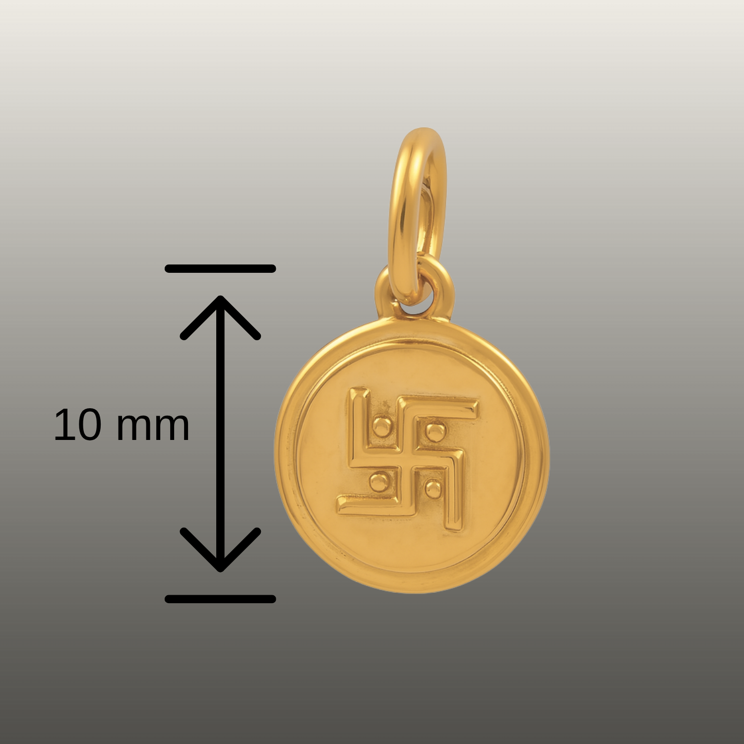 Swastik Good Luck Charm-Anushka Jain Jewellery