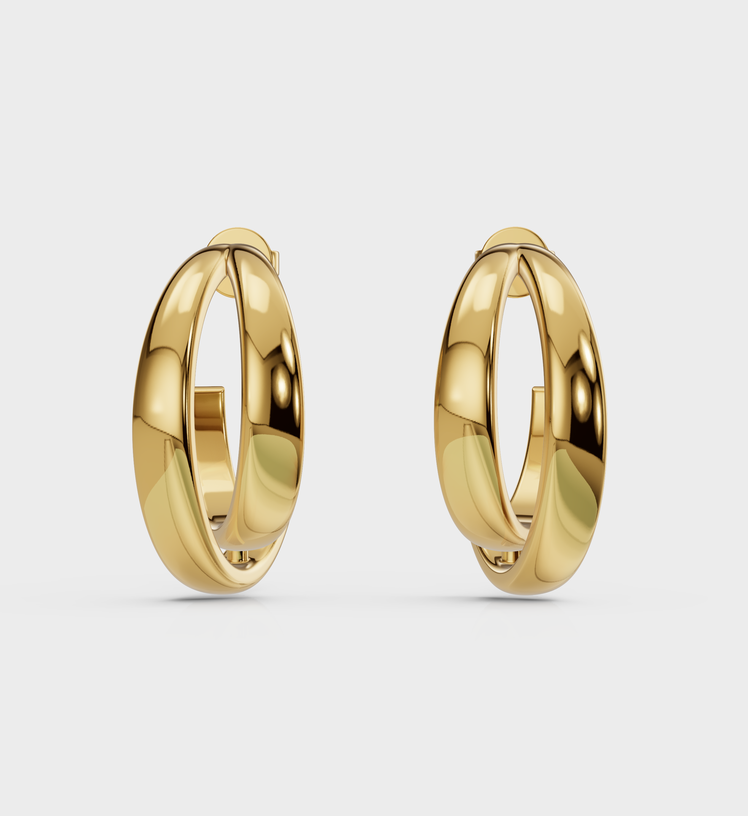 Tangled Hoops-Hoops-Anushka Jain Jewellery