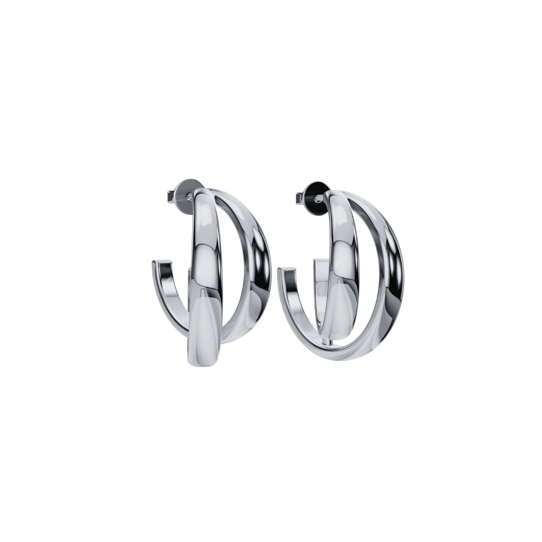 Tangled Hoops-Hoops-Anushka Jain Jewellery