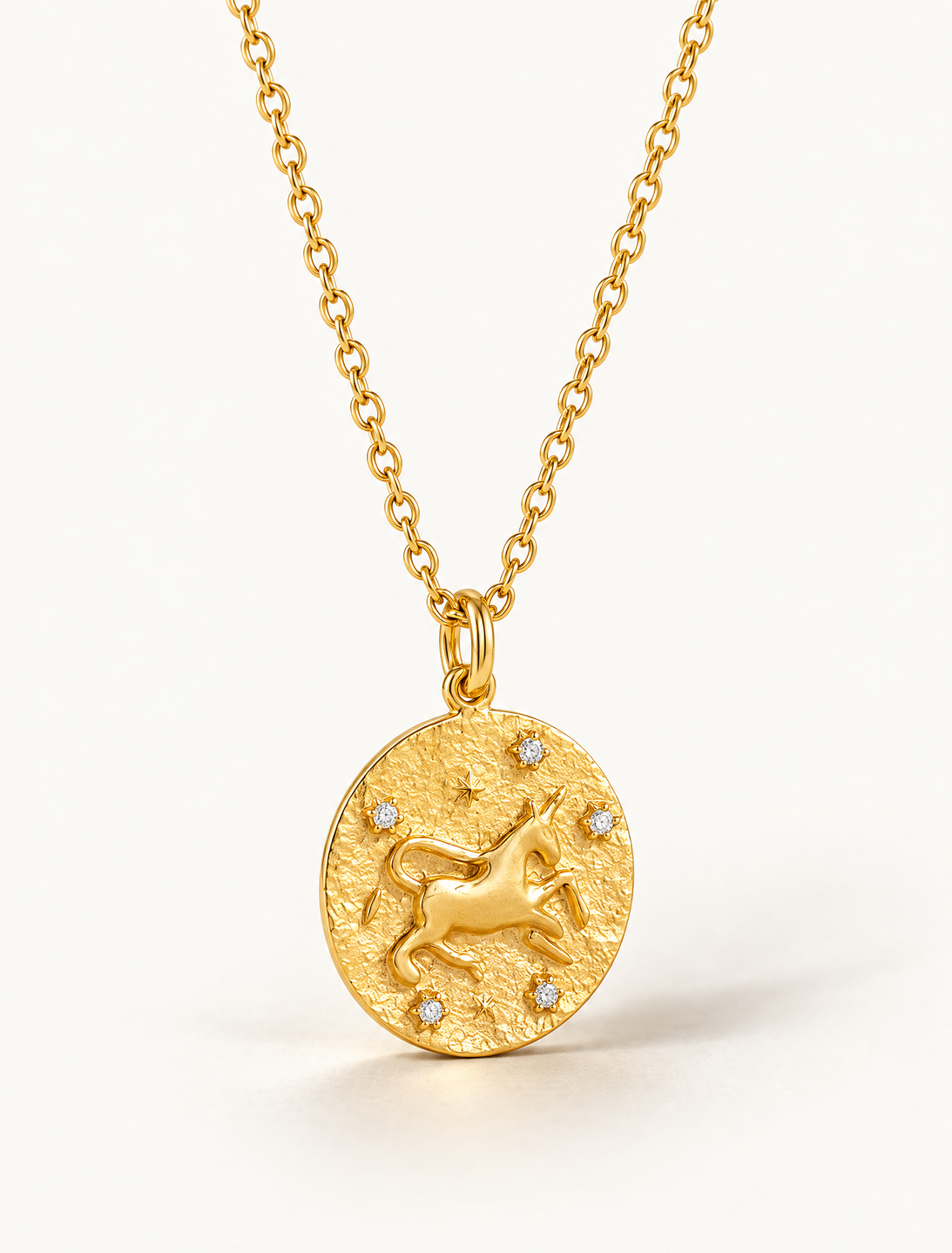 Taurus Zodiac Necklace