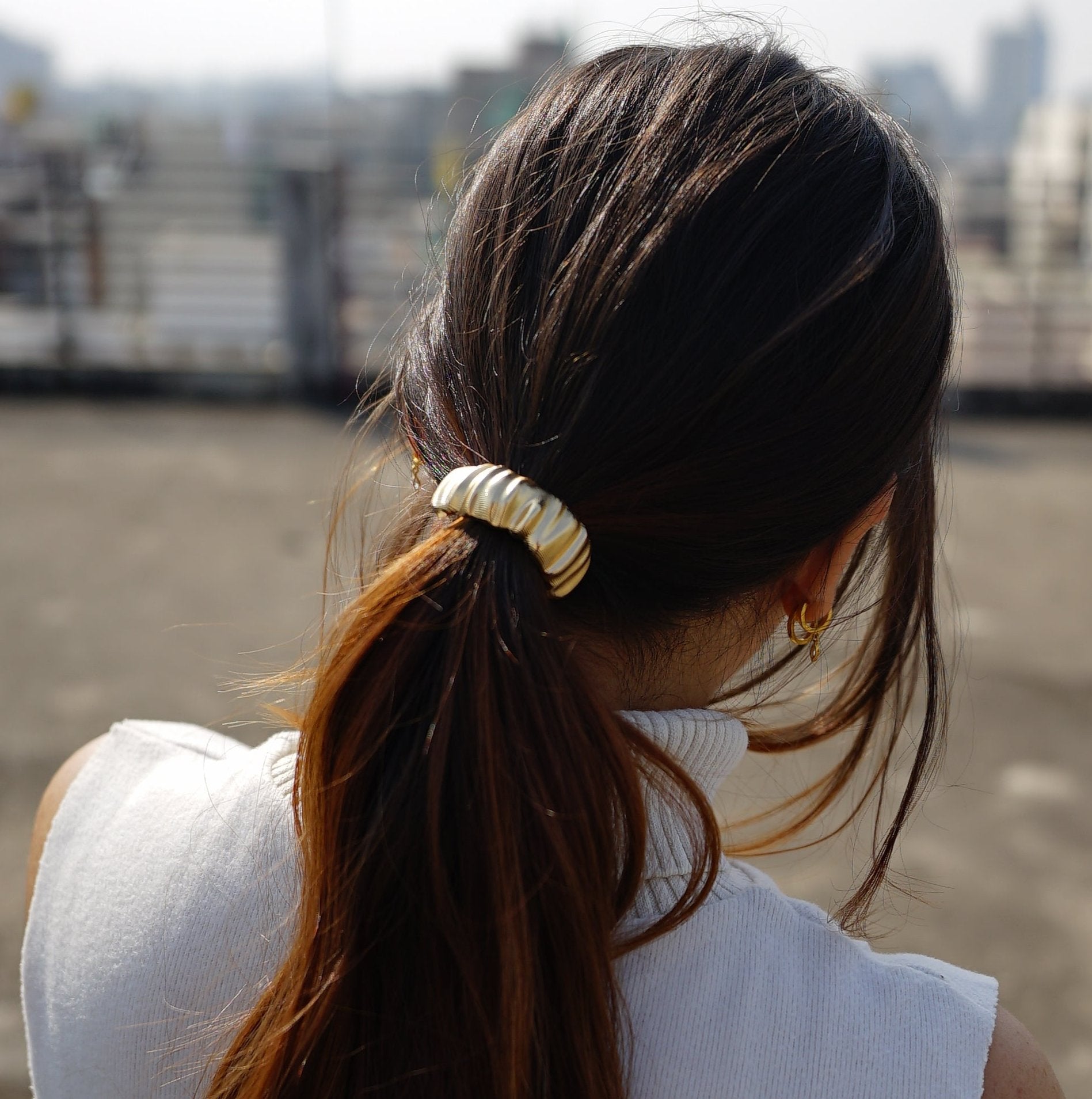Textured Pony Cuff-Anushka Jain Jewellery