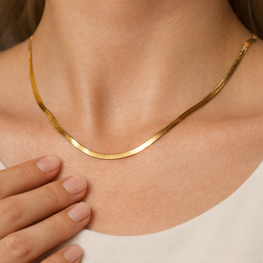 Thick Snake Chain-Chains-Anushka Jain Jewellery