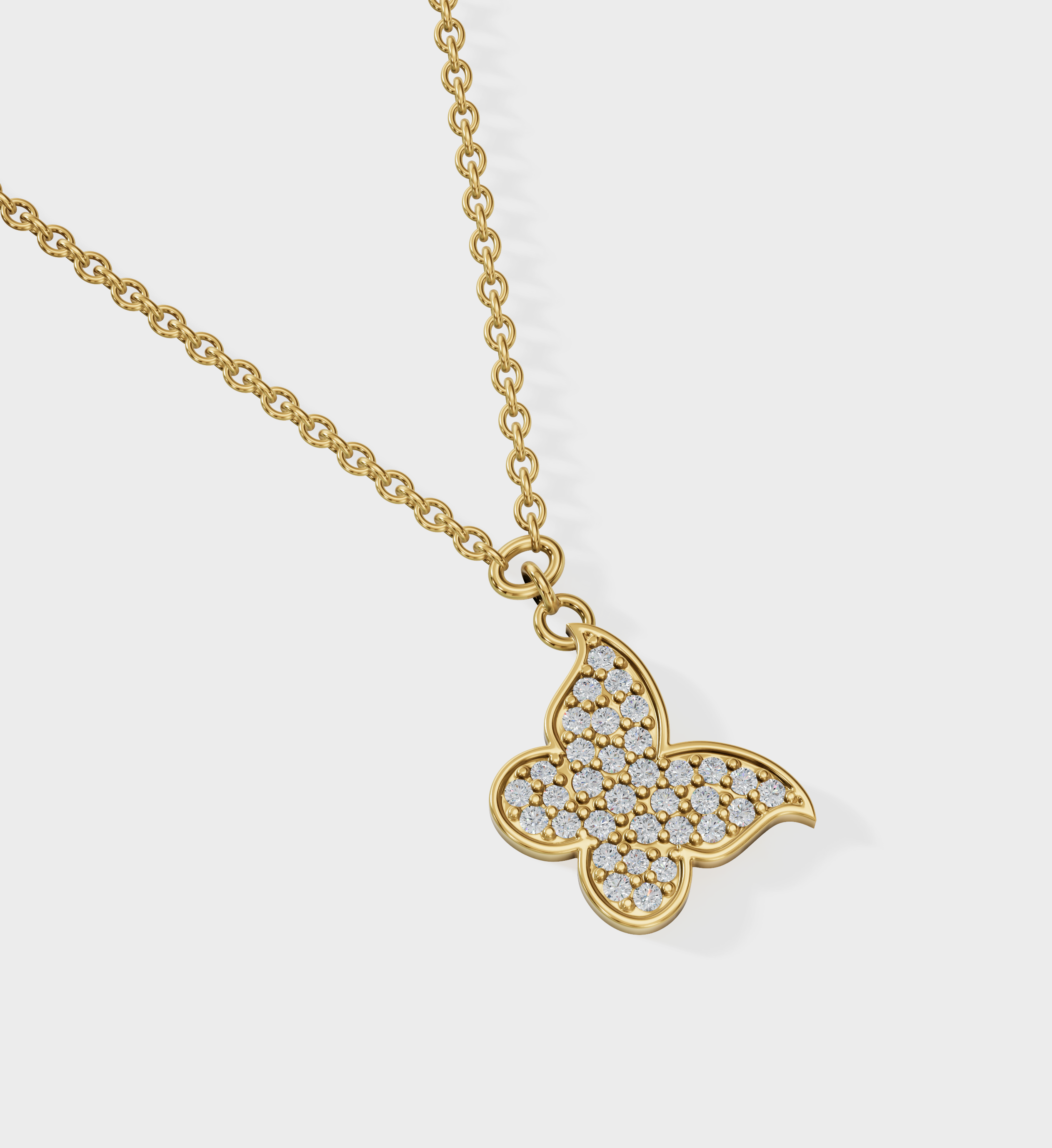 Sobhita in Butterfly Necklace