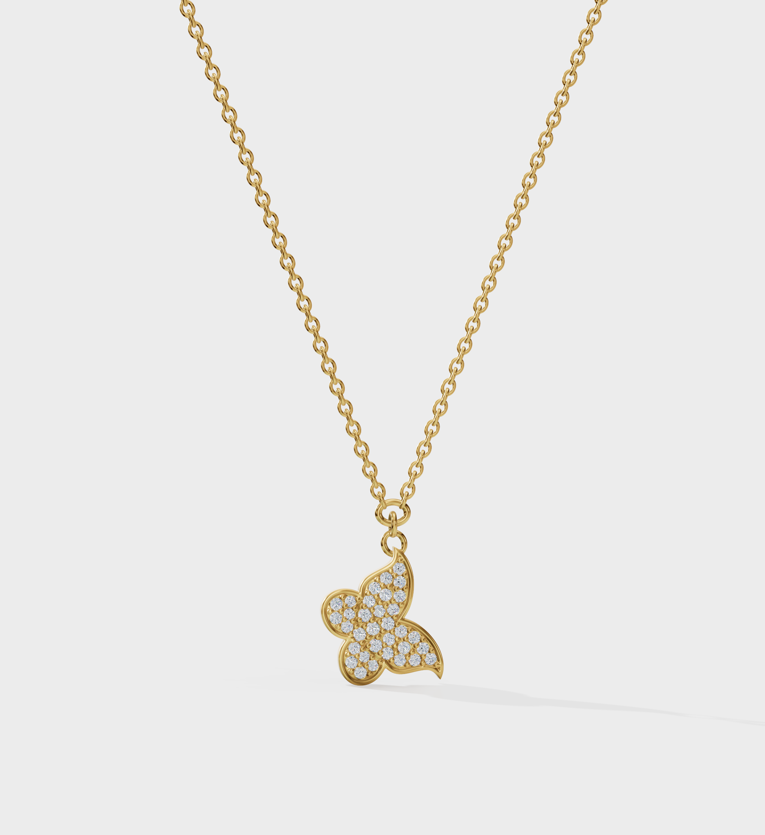 Sobhita in Butterfly Necklace