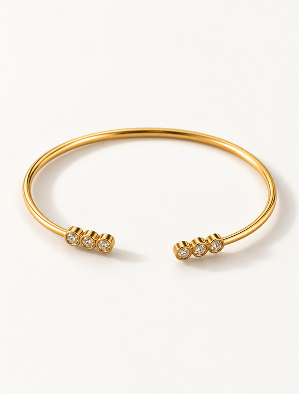 Tri Diamond Cuff
