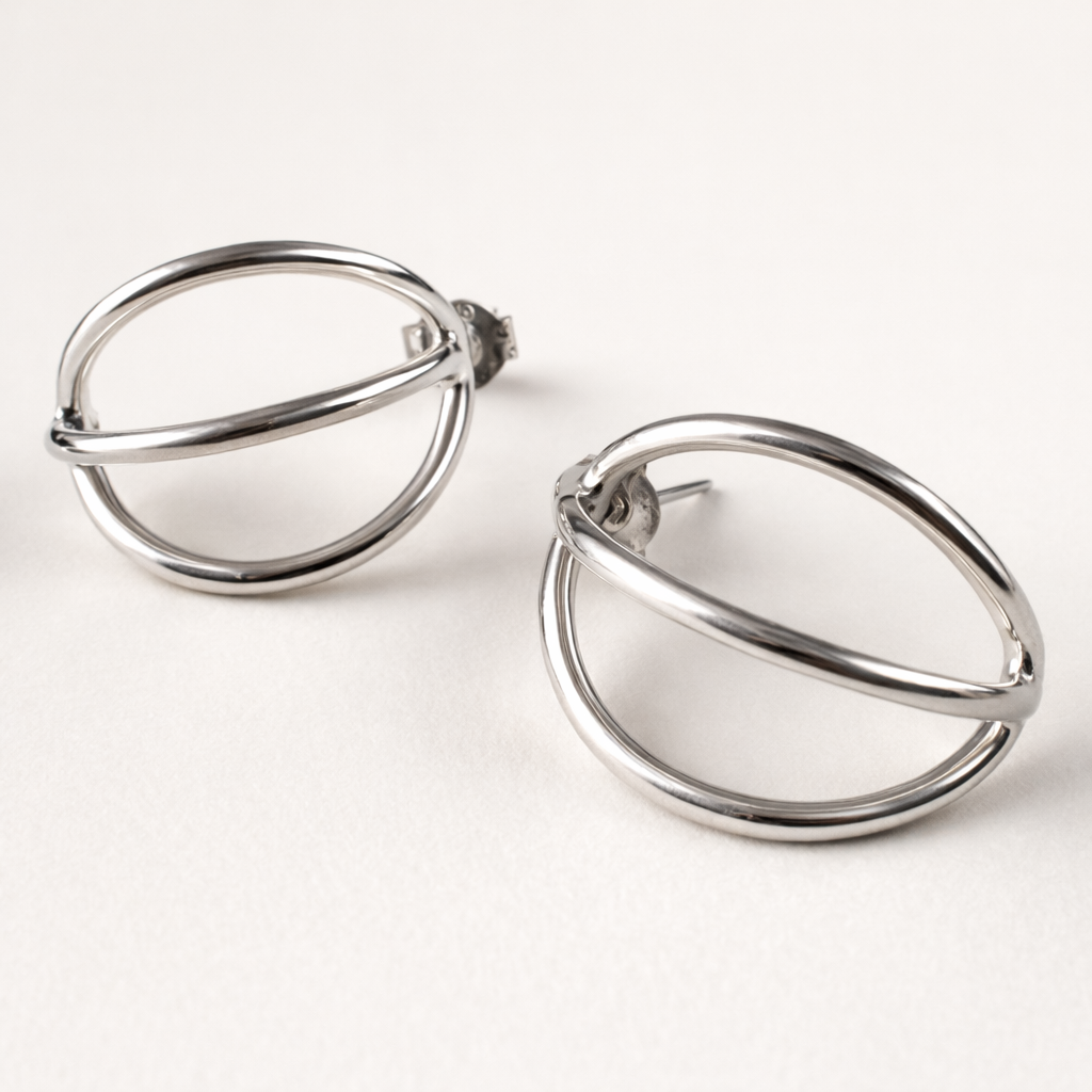 Tri Tube hoops-Anushka Jain Jewellery