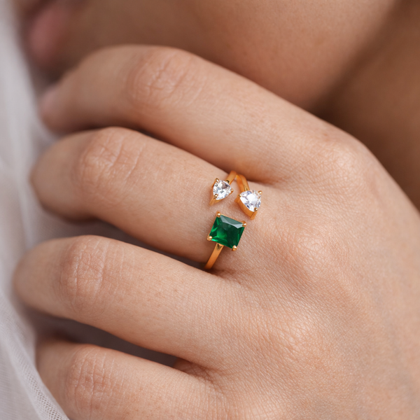 Trillium Harmony Ring-Rings-Anushka Jain Jewellery