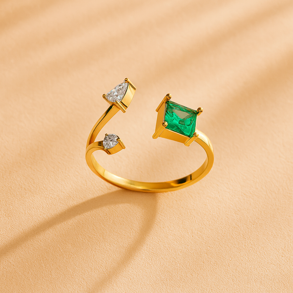 Trillium Harmony Ring-Rings-Anushka Jain Jewellery