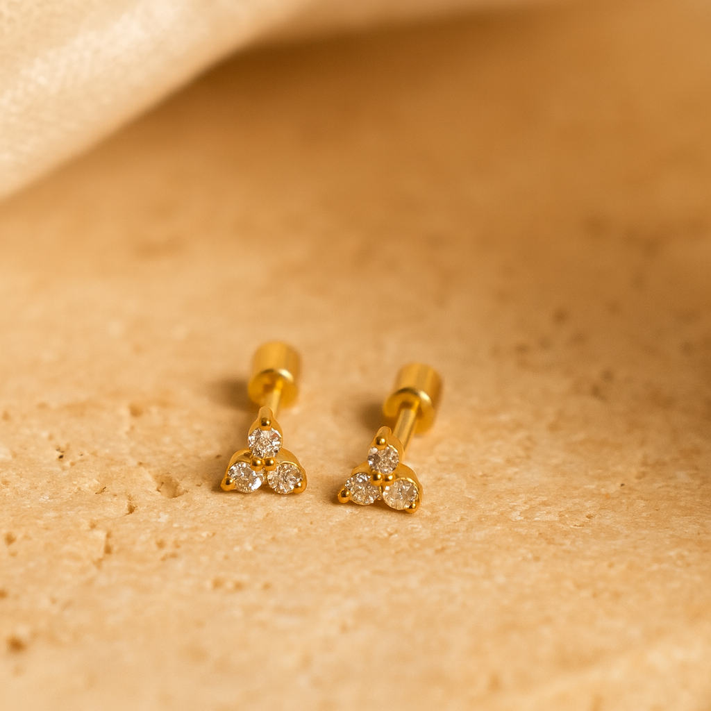 Trio Studs-Studs-Anushka Jain Jewellery