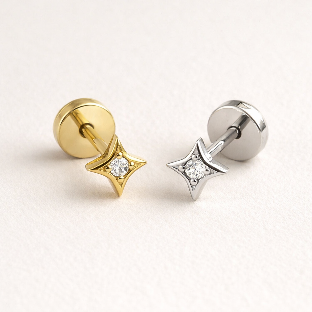 Twinkle Diamond Studs-Anushka Jain Jewellery