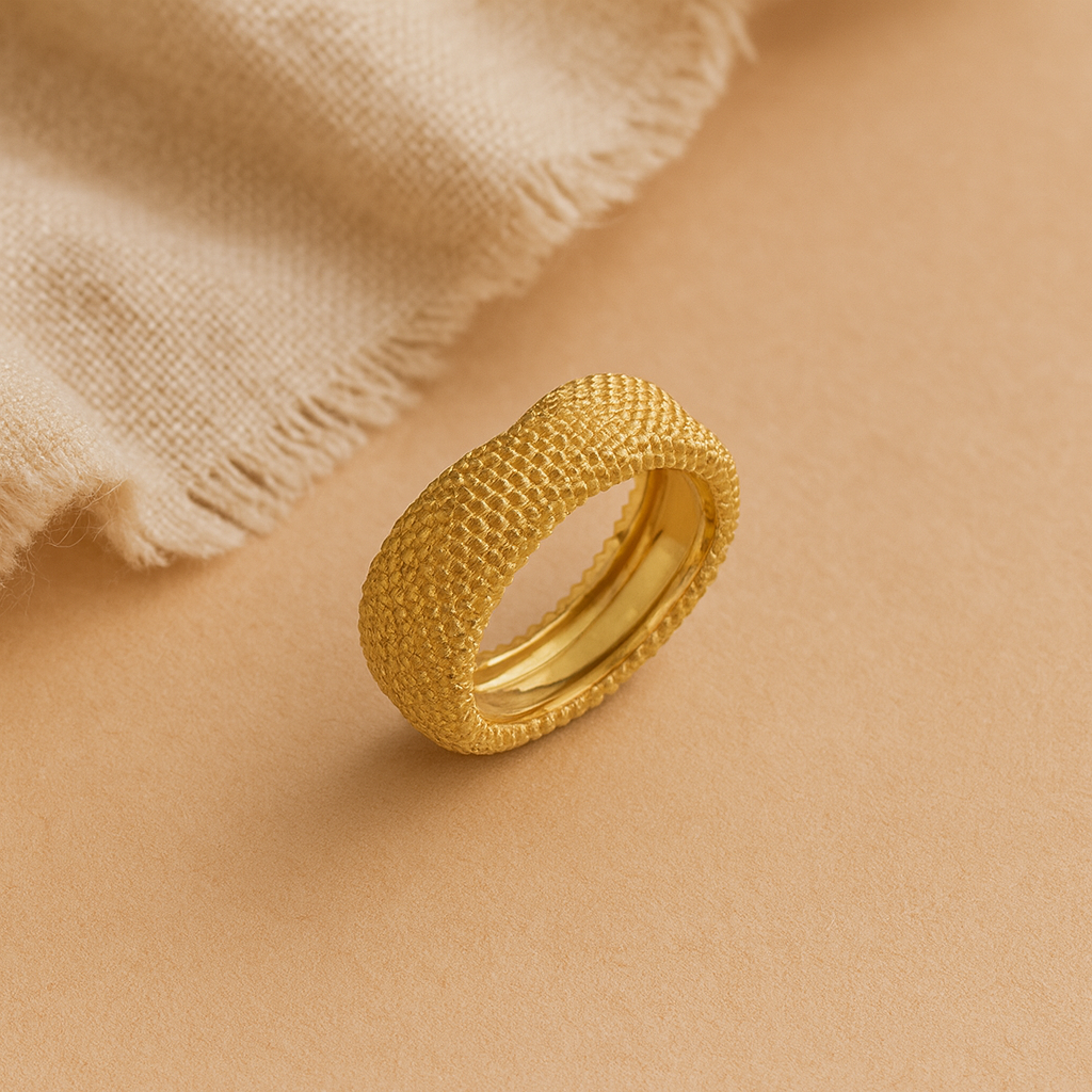 Twirl Snake Ring-Rings-Anushka Jain Jewellery