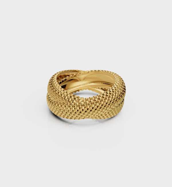 Twirl Snake Ring-Rings-Anushka Jain Jewellery