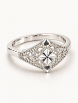 Vintage Filigree Kite Ring