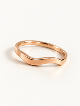 Wave Contour Stacking Ring