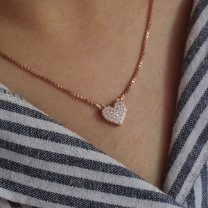 Pave Diamond Necklace