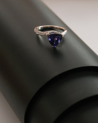 Tanzanite Promise Ring