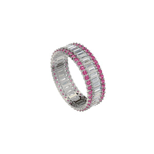 White Radiance Eternity Ring