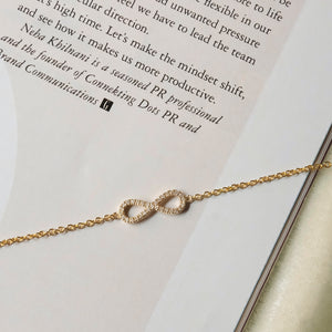 Infinity Diamond Bracelet