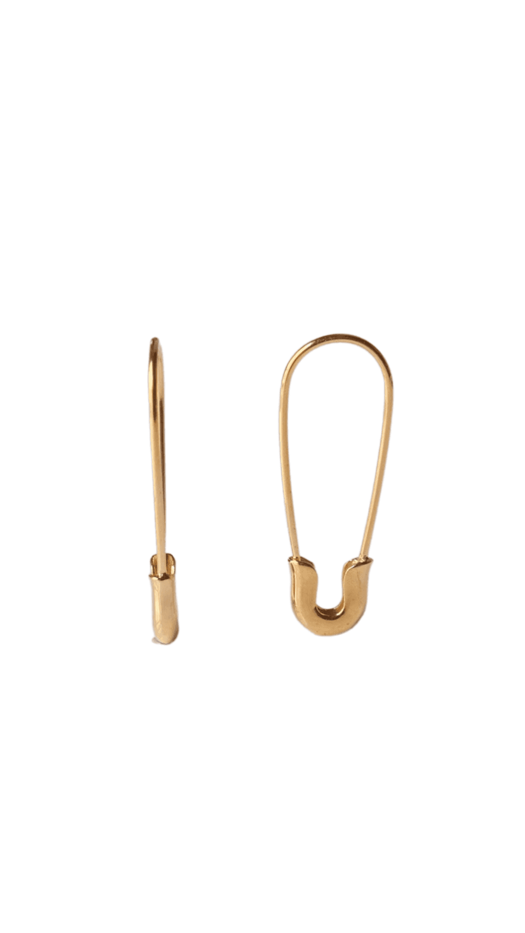 Buy Modern Safety Pin Earrings Statement Earrings Gold Safety Pin Jewelry  Hoop Earrings Lightweight Earrings Minimalist Earrings Online in India -  Etsy