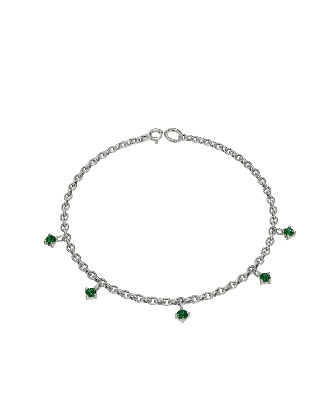 Emerald Drop Bracelet