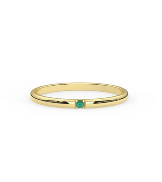 Single Emerald Band