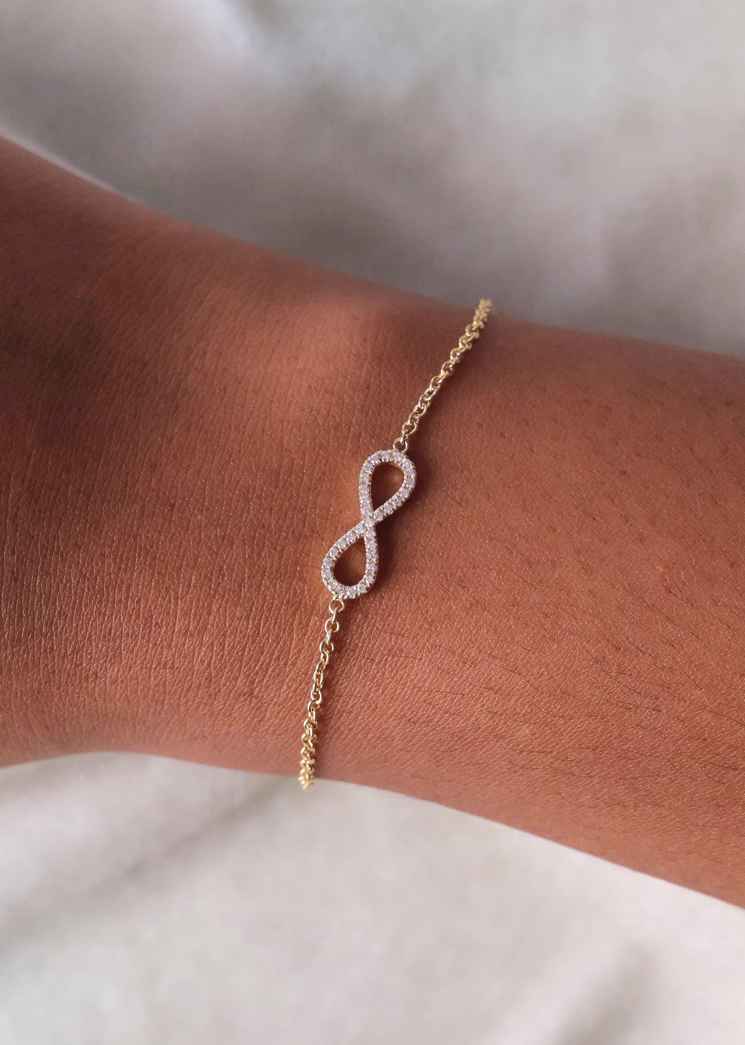 Infinity Diamond Bracelet